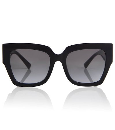 Valentino - VLOGO oversized square sunglasses | Mytheresa