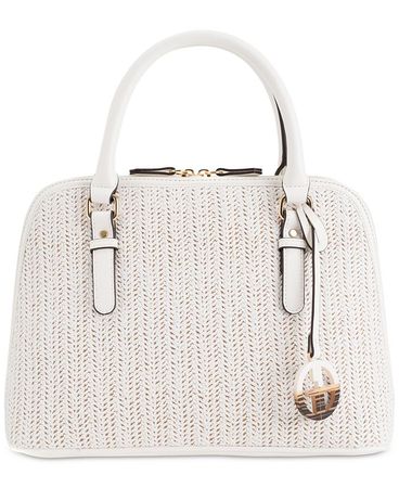 Giani Bernini Classic Straw Dome, Created for Macy's & Reviews - Handbags & Accessories - Macy's