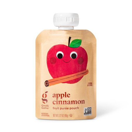 Cinnamon Applesauce Squeezer - 12ct - Good & Gather™ : Target