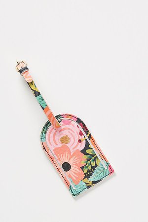 Rifle Paper Co. for Anthropologie Garden Party Luggage Tag | Anthropologie