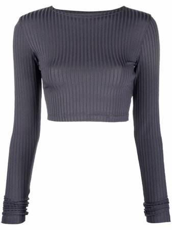 Styland ribbed-knit Cropped Top - Farfetch