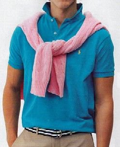 80s Sweater Around neck | Pink