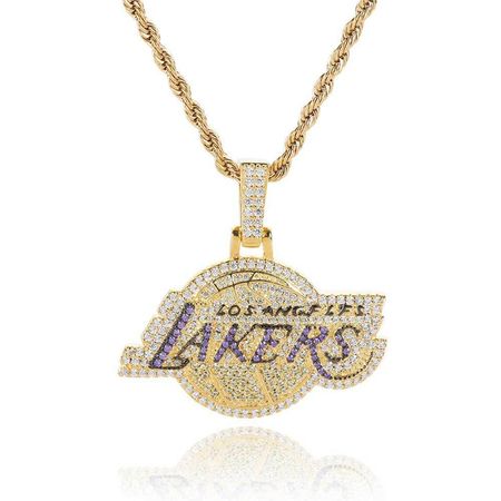 lakers necklace