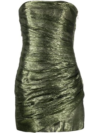 DSquared2, Metallic Bustier Dress