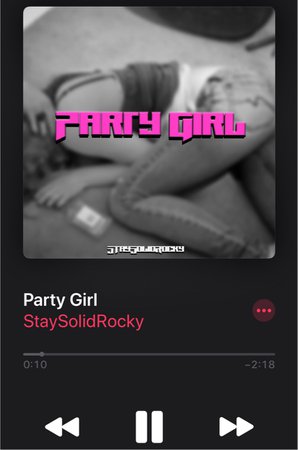 music party girl