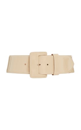 M'O exclusive Patent Leather belt by Maison Vaincourt | Moda Operandi