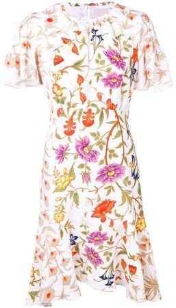 floral print midi dress