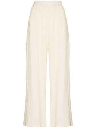 Missing You Already high-waisted wide-leg Trousers - Farfetch