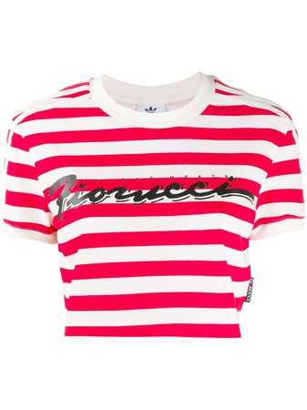 Adidas Striped T-shirt - Farfetch