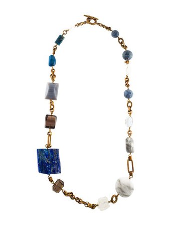 Stephen Dweck Multistone Station Necklace - Necklaces - STD23441 | The RealReal