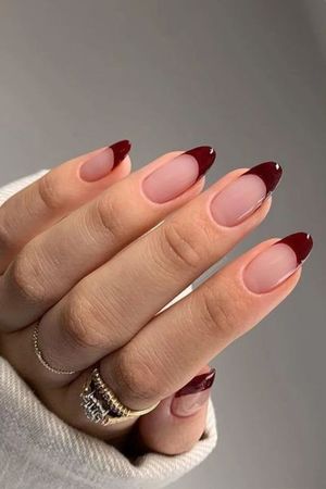red french tips