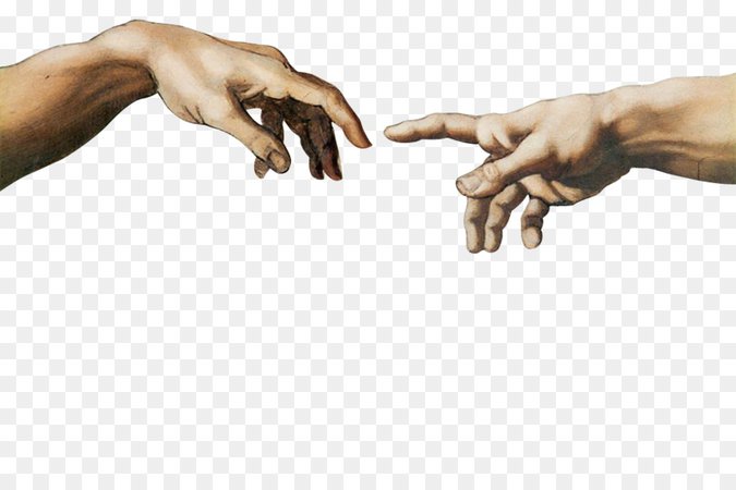 the creation of adam hands png - Google Search