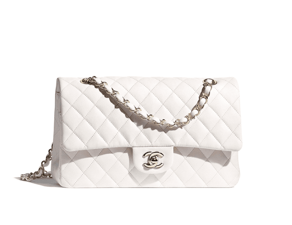 Chanel white bag