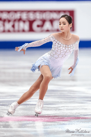 Somi On Idols On Ice Practice
