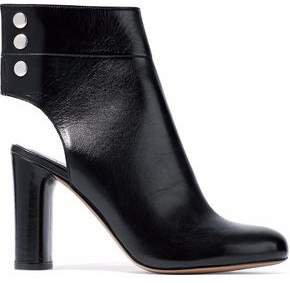 Matyi Cutout Leather Ankle Boots