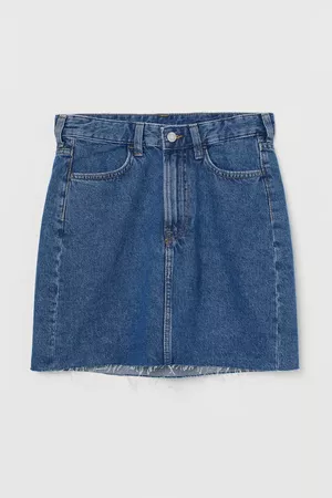 Denim Skirt - Blue - Ladies | H&M US