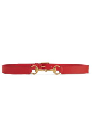 Gucci | Horsebit-detailed leather belt | NET-A-PORTER.COM