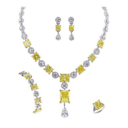 Moussaieff, Yellow diamonds set