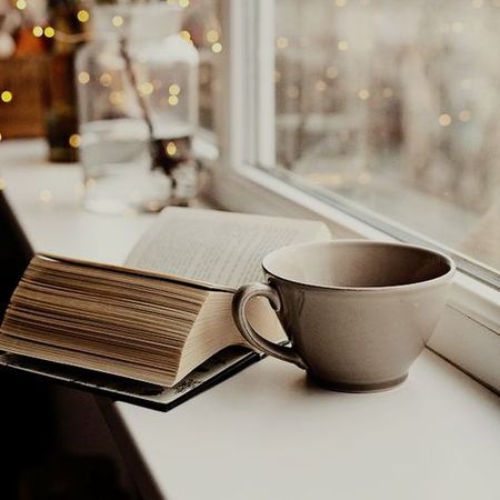 Book and Tea Cup