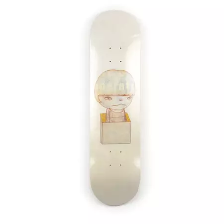 Yoshitomo Nara Untitled (Schrödinger) Skateboard Deck – LACMA Store