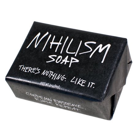 Nihilism Soap – The Unemployed Philosophers Guild