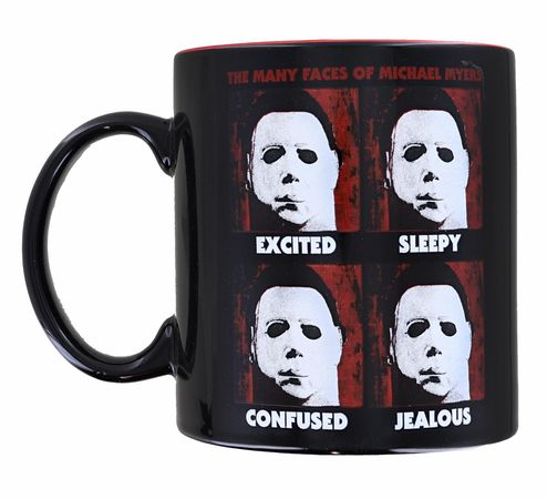 Halloween Many Faces of Michael Myers 20 Ounce Ceramic Mug - Walmart.com