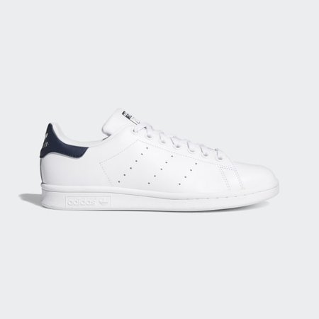 Women's Stan Smith Cloud White & Navy Shoes | adidas US