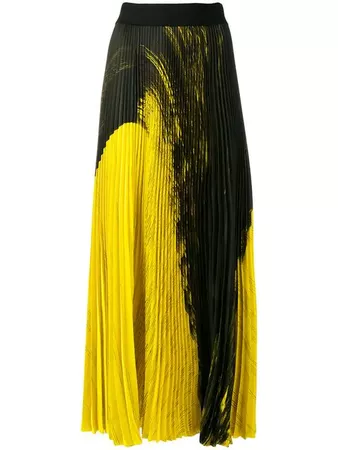 Poiret colour-block pleated skirt $1,728 - Buy Online - Mobile Friendly, Fast Delivery, Price