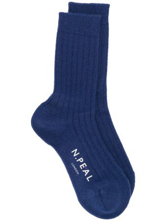 N.Peal Ribbed Ankle Socks - Farfetch