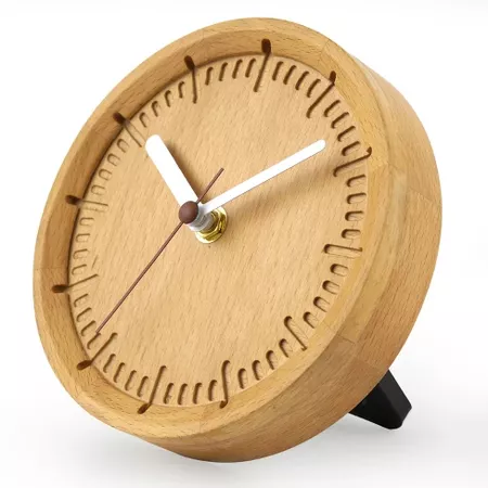 Solid Beech Wood Clock - Project 62 : Target