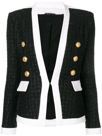 Balmain Double-Breasted Fitted Jacket
