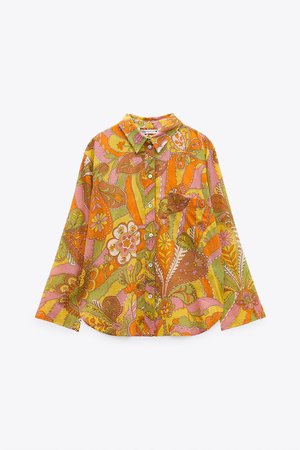 PRINTED SHIRT WITH TOILETRY BAG | ZARA United States