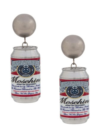 Moschino Can Design Earrings - Farfetch