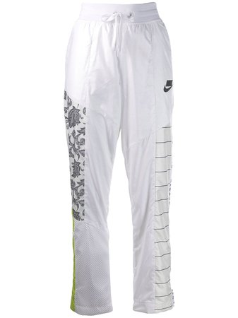 White Nike Contrast Lgoo Track Pants | Farfetch.com