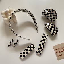 checkered hairpin - Google Search