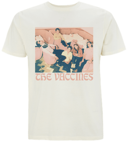 The Vaccines Natural T-Shirt