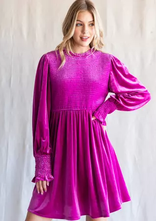 Elegant Velvet Dress – Stubbs Dept. Store