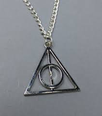 deathly hallows necklace - Google Search