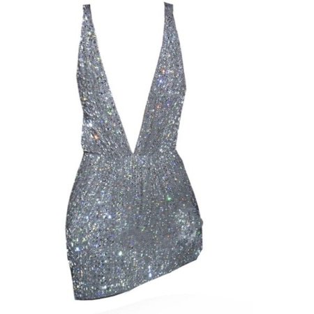 sparkling mini dress