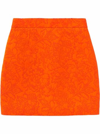 Proenza Schouler Floral Jacquard Mini Skirt