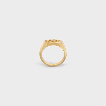 Celine Animals Small Ring in Brass with Vintage Gold finish | CELINE