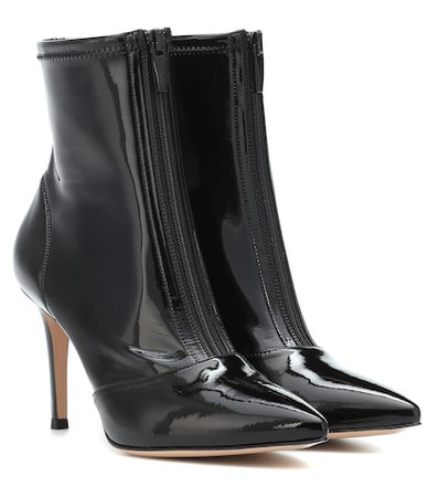 Welch 85 vinyl ankle boots