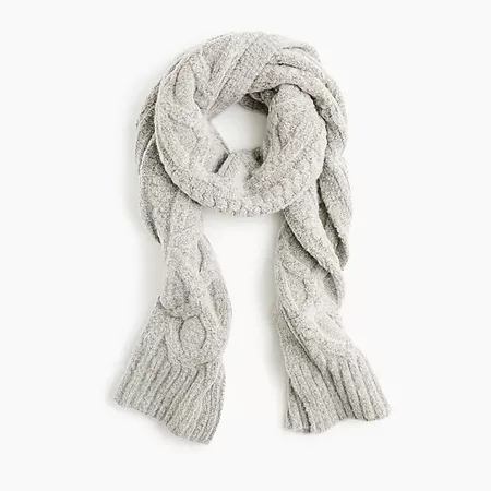 Loopy stitch oversized cable-knit scarf : Women scarves & wraps | J.Crew