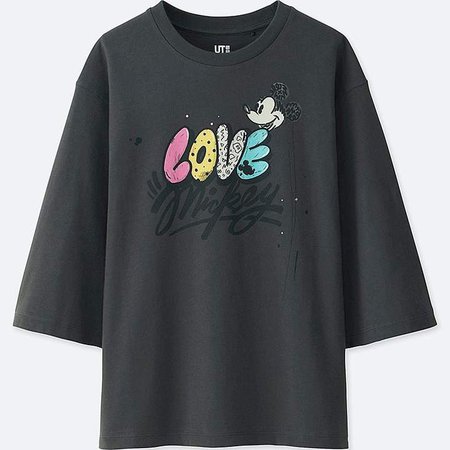 Women's Love & Mickey Mouse Collection Graphic T-Shirt