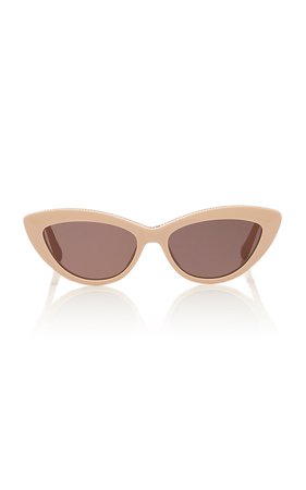 Stella McCartney Sunglasses Falabella Cat-Eye Acetate Sunglasses