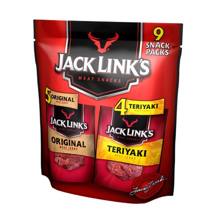 Jack Link's Beef Jerky, Variety Pack, 1.25oz, 9 CT - Walmart.com