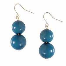 teal blue dangle earrings - Google Search