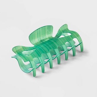 Jumbo Claw Hair Clip - A New Day™ Green : Target