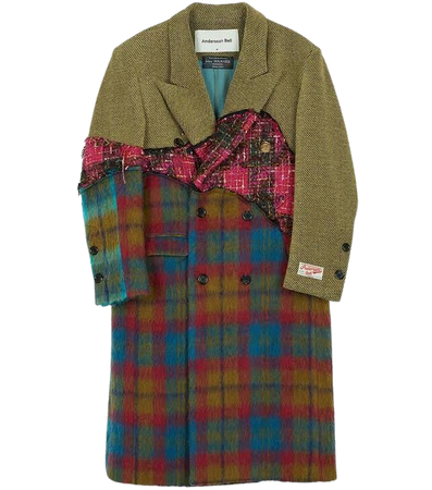 Andersson Bell plaid wool coats