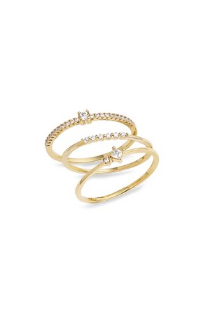 Nordstrom Itty Bitty Stacking Rings | Nordstrom